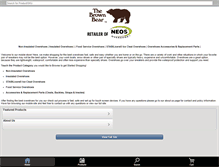Tablet Screenshot of neosovershoescanada.com